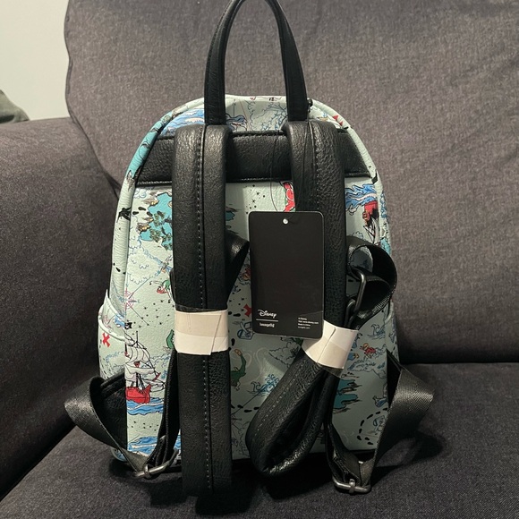 Loungefly Disney Peter Pan map backpack - Picture 7 of 7